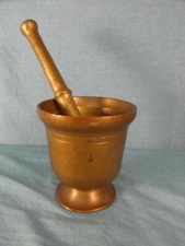 Mörser Antik Messing Bronze