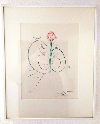 Salvador dali lithographie - dali,