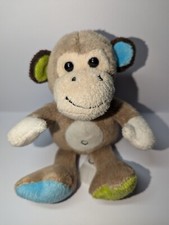 Minifeet Affe grau braun bunt