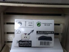 Swatch Twinphone Deluxe, gebraucht, Typ: Black Domino TXB 150