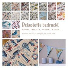 Dekostoffe Sommer Meterware -