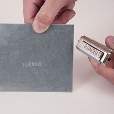 Schlagzahlen-/Schlagbuchstaben