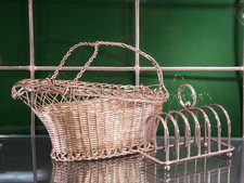 antik Flaschenkorb und