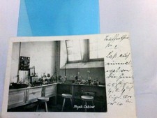 AK Physik. Cabinet. Labor, Laboreinrichtung, Reagenzgläser, Laboratorium