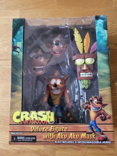 Crash bandicoot neca deluxe - crash,