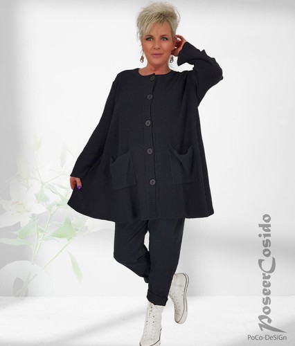 Akh lagenlook strick jacke - lagenlook,