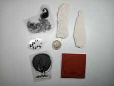 Stempel VÖGEL #2 PFAU  Vogel Tier Konvolut Sammlung