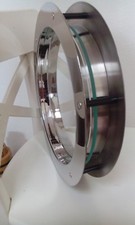 Türbullauge 35cm Edelstahl HOCHGLANZ POLIERT Zimmertür Bullauge Rundfenster 