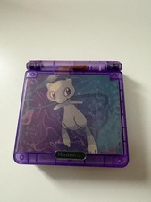 Game Boy Advance SP / IPS / Shiney Mew-Optik & Ladekabel