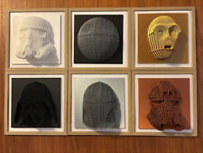 3D Schichtskulptur – Relief – Wandbild – Wanddeko – Star Wars – Darth Vader