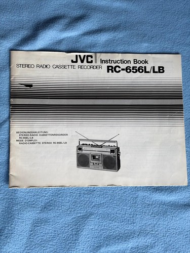 Jvc 656l instruction - jvc,
