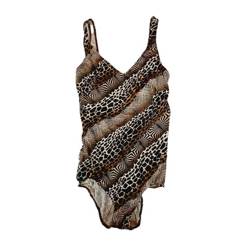 Vintage leoprint badeanzug - vintage,