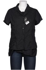 RUNDHOLZ Bluse Damen Oberteil Hemd Hemdbluse Gr. L Baumwolle Schwarz #yje15pr