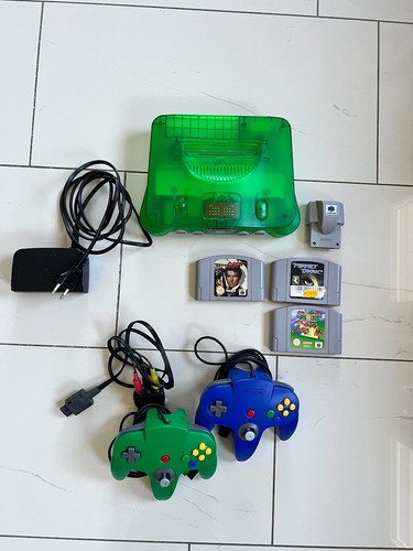 Nintendo clear jungle - 64, green