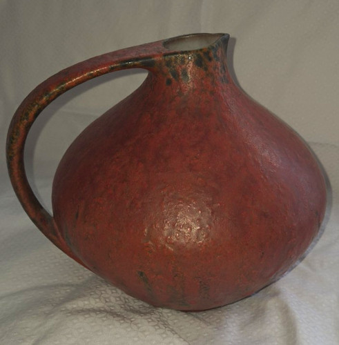 Keramik krug rot - krug, kanne