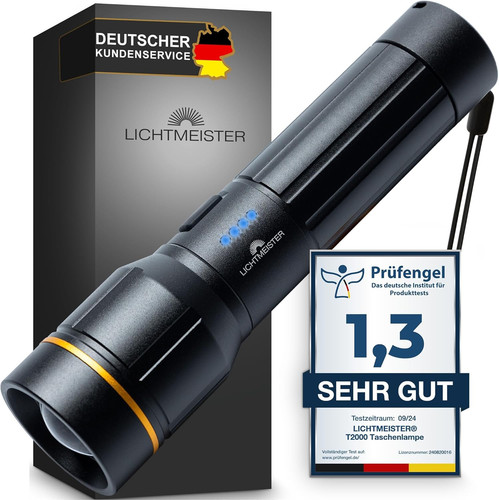 Lichtmeister taschenlampe - lichtmeister®,