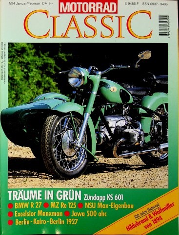 Motorrad classic 1994 - classic,