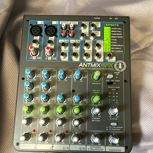 Alto antmix 6fx kanal - antmix, 6-kanal