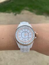 CHANEL J 12 - Dimond Bezel Rose Gold. 12,2 O'CLOCK. 33mm