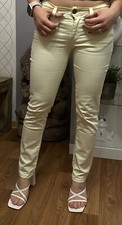 PIERRE BALMAIN Jeans Hose gelb