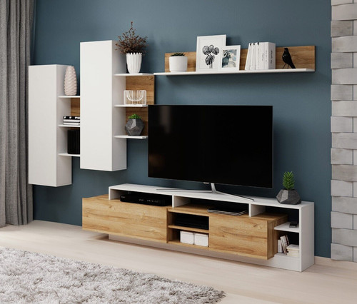Wohnwand alva anbauwand - wohnwand,