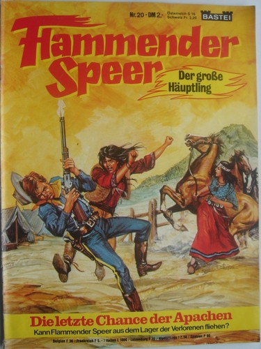 Flammender speer mit - flammender,