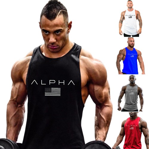 Herren tank tops hemd gym - ,