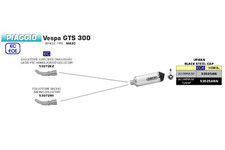 ARROW Auspuff Urban ESD Vespa