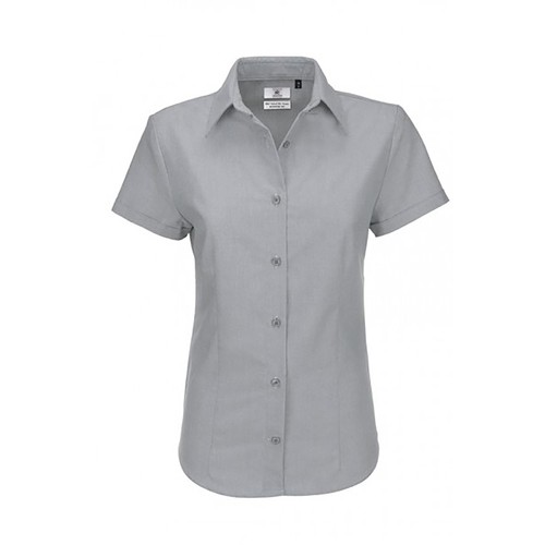 Damen oxford bluse - b&c,
