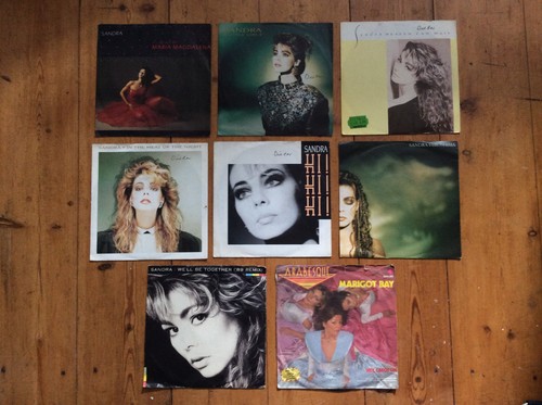 Sandra single vinyl - sandra, vinyl]