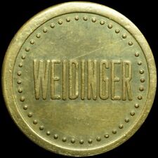 BIERMARKE: Gut für 1 Liter Bier. OHNE ORT - GASTHOF oder BRAUEREI - "WEIDINGER"