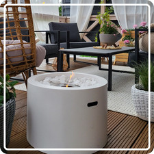 Freistehender bioethanol kamin - freistehender,