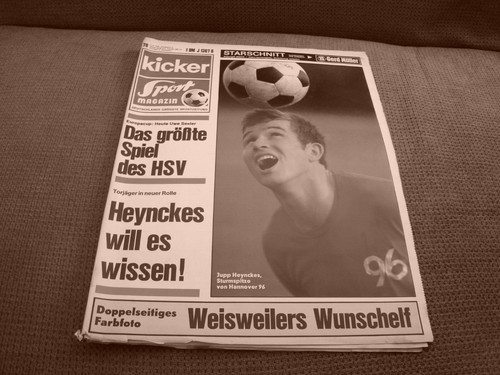 Kicker sportmagazin 1969 - kicker,