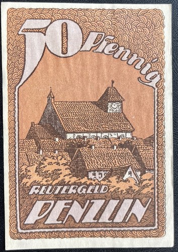 Pfennig penzlin 1922 - penzlin,