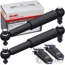 AL-KO Universal Achsstoßdämpfer Stoßdämpfer SET mit HALTER PKW-Anhänger 100km/h