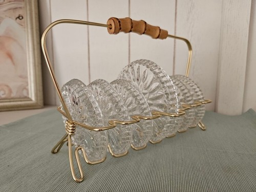 Vintage glasuntersetzer set - glasuntersetzer,,