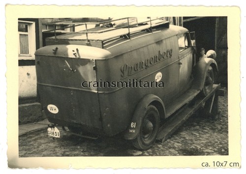 Orig foto beute lieferwagen - orig.,
