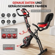 LCD Cycling Bike Trainer Home Gym Fahrradtrainer Fitnessfahrrad Verstellbarer DE