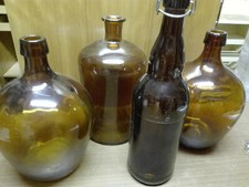 Leere weinballon glas - leere,