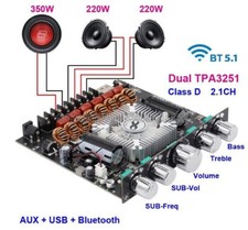 TPA3251 2*220W+350W Bluetooth