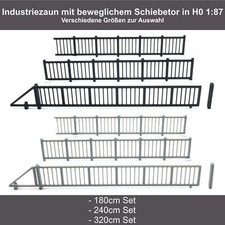  H0 Fabrikzaun Industriezaun