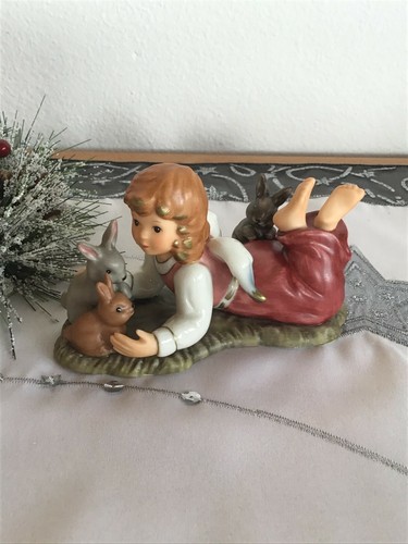 Goebel liegender engel - liegender, mit