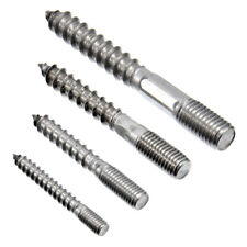 Stockschrauben M6 M8 M10 M12 Edelstahl A2 V2A Holz Schraube Rohrschellen 