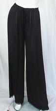 Palazzo satin hose pants - pants, mit
