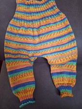 Baby-Strickhose aus Opalwolle