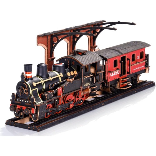 Holzpuzzle modellbau eisenbahn - holzpuzzle,