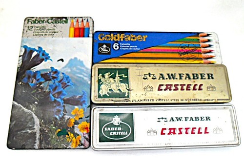 Faber castell blechdosen - 4,