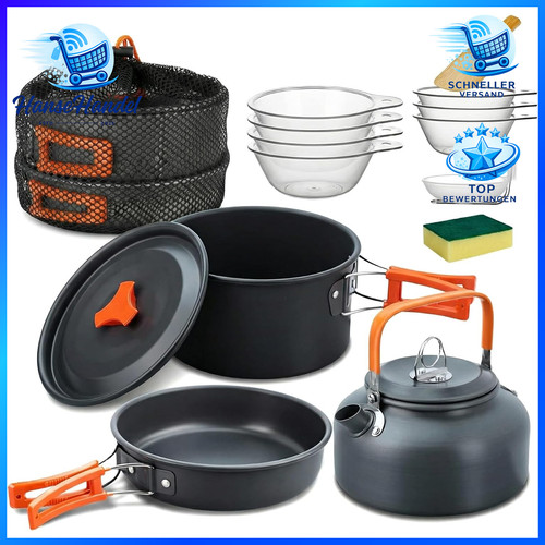 Camping kochgeschirr set - camping,
