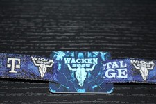 Wacken Open Air - WOA 2025, Wristband, Festivalband, Aufnäher, Patch, Kutte