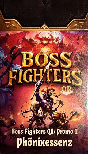 Boss fighters promo - fighters, qr